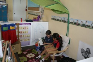 Tampa Adventist Academy students learn about reading and writing, and Jesus.