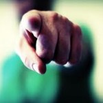 finger pointing