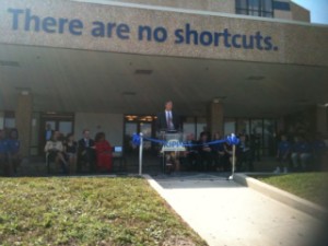 In 2010, U.S. Secretary of Education Arne Duncan cut the grand-opening ribbon at KIPP Impact Middle School in Jacksonville. Officials want similar high-prof networks to expand in the state.