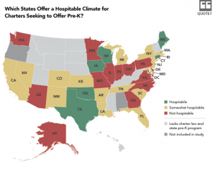 Charter school Pre-K Map