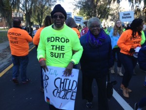 Thousands march in Tallahassee.