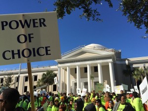 Power of Choice sign