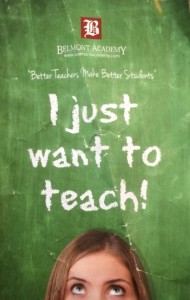 Charter school recruitment flyer