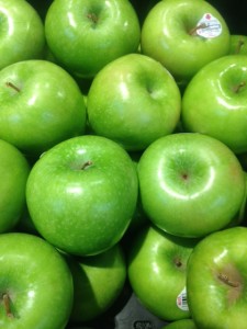 green apples